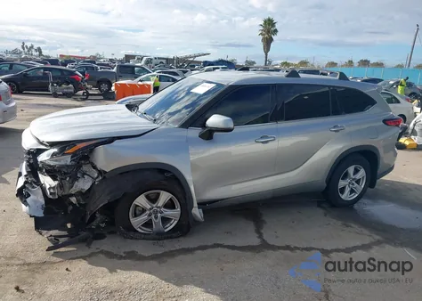 2021 Toyota Highlander L из США, поврежденный, VIN 5TDCZRAHXMS082995